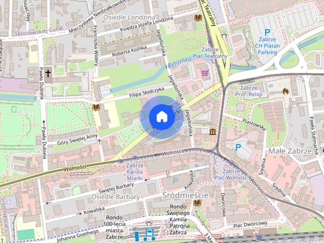 Wyposażone M3 blisko ŚUM do wynajęcia | Ścisłe centrum | C.O. gazowe