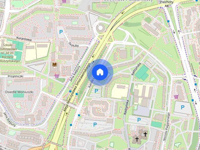 Wyposażone mieszkanie dla 3 lub 4 osób blisko UMCS, KUL i AM