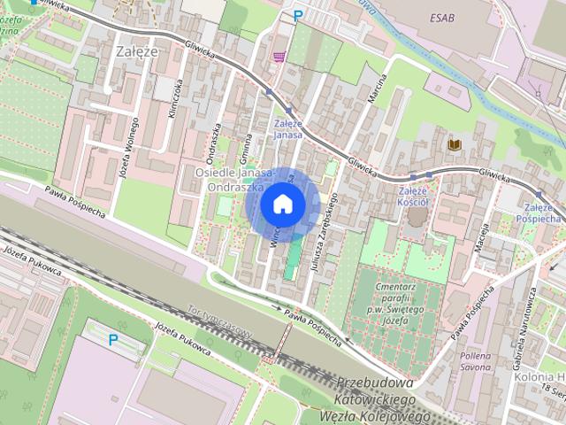 Wyremontowana kawalerka z osobną kuchnią