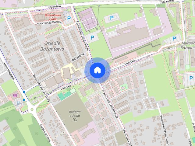 Wysoki standard | miejsce postojowe | komórka lokatorska