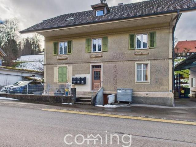 Wyssachen Appartement de 2 pièces entièrement meublé dans un environnement naturel calme, il suffit d'emménager