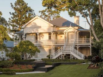 Wyuna Historic Queenslander Estate with Over an Acre of Absolute Riverfront