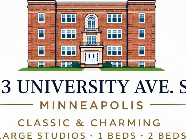 XL Classic Studio and One Bedrooms Available for Sept 1St 2 Bedroom Apartment for Rent at 813 University Ave Se, Minneapolis, MN 55414 Marcy Holmes