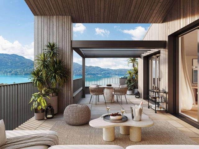 XXL*Seeblick Penthouse: Raumhöhe 3.3m!