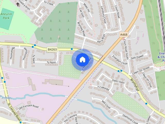 Y Felin Ffrwd, Energlyn, Caerphilly, Caerphilly County Borough