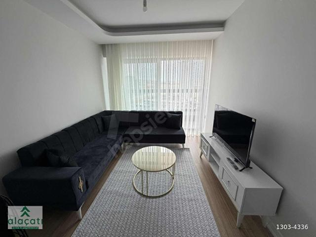YAŞAMKENT'TE GÜVENLİKLİ SİTE SIFIR EŞYALI 10.KAT CAMBALKON 1+1