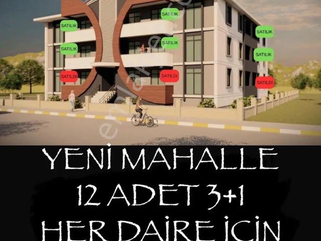 Yamandan Yeni Mah. 12 Adet 3+1 Satılık Daireler