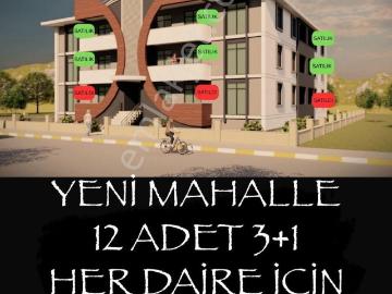 Yamandan Yeni Mah. 12 Adet 3+1 Satılık Daireler