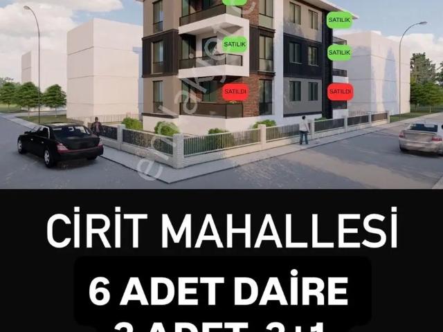 Yamandan Cirit Mah. 3 Adet 3+1 3 Adet 1+1 Satılık Daireler