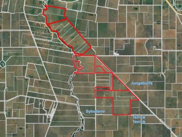 Yambacoona extensive irrigation farming operation