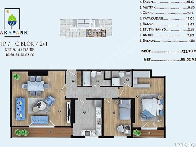YAKACIK ADALAR VE AYDOS ORMANI MANZARALI ARAKAT DAİRE