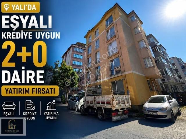 Yalı'da Eşyalı, Krediye Uygun 2+0 Daire Yatırım Fırsatı
