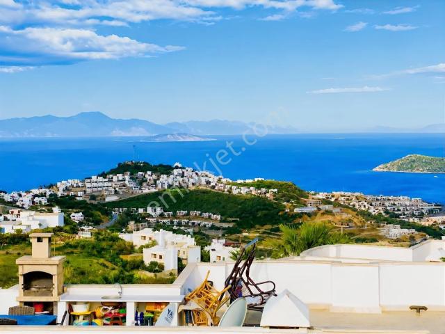 Yalıkavak Holiday Gardens'da Deniz Manzaralı Eşyalı 2+1 | Sosyal