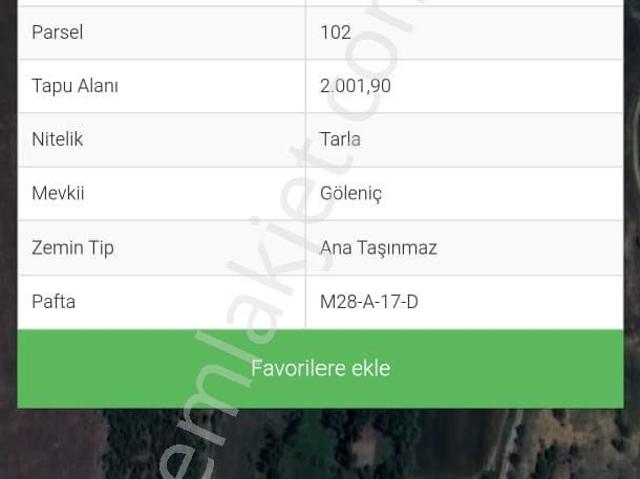 Yatırımlık İsteyene Acil Fırsat Kaçmaz