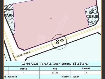 YATIRIMLIK FIRSAT ARSA İMAR PLANI İÇİNDE 171 M2