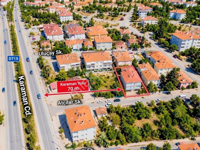 Yaylapınarda Karaman Yoluna 70 Metre 2+1 Kiralık Daire
