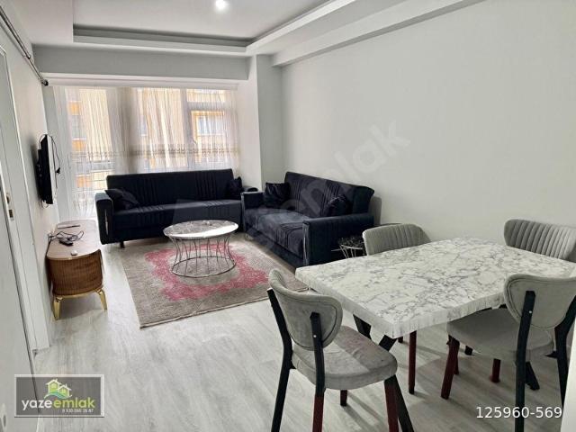 Yaze Emlaktan Çarşı Merkezde Karamanlı Mh.1+1 Sıfır Eşyalı Satılık Yatırımlık Daire