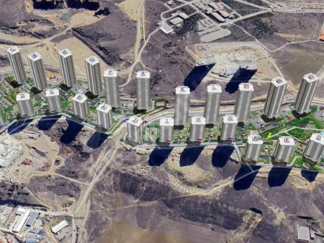 YDA GÜVENCESİYLE YÜKSELEN PROJEDE İNCEK MANZARALI SATILIK DAİRE