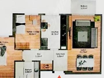Yenişehir Emlak Konutta Ferah 2+1 Yatırıma Uygun