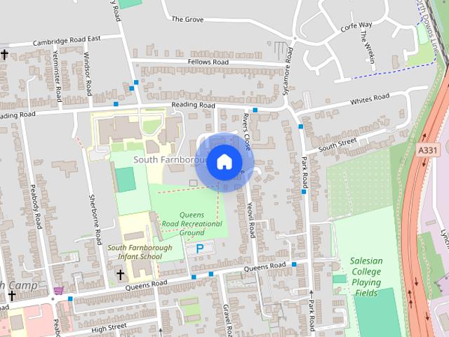 Yeovil Close, Farnborough, Hampshire, GU14