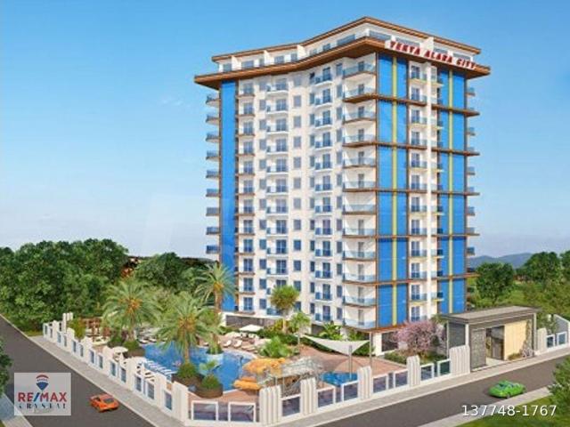 YEKTA ALARA CİTY' DE GÜNEY BATI CEPHELİ 2+1 DAİRE
