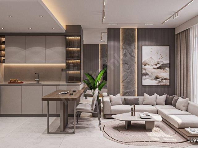 YILDIZEVLER MAHALLESİ ÖZEL PROJEDE SATILIK FIRSAT 1+1 SUİT DAİRE
