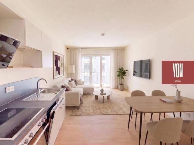 YON BERLIN Moderne 2 Zimmer Neubauwohnung mit EBK und sonnigem BALKON in Berlin Friedenau