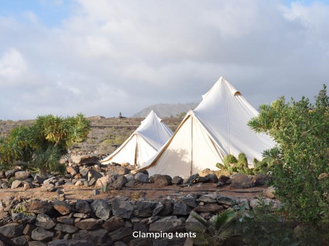 Yoga & Surf Camp in beautiful island double glamping tent