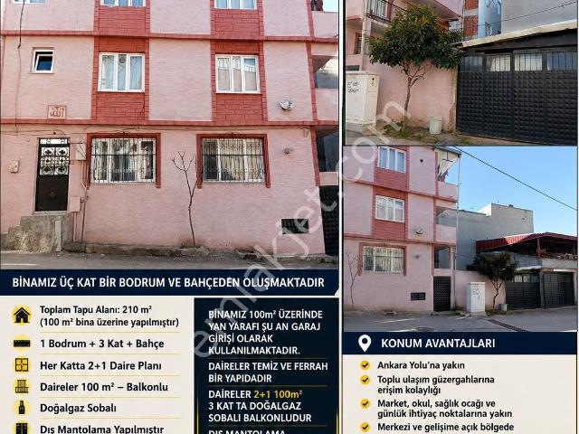 Yok Bu Fiyata Hacıvatta Ankara Yoluna Yakın 210m2 3,5 Kat