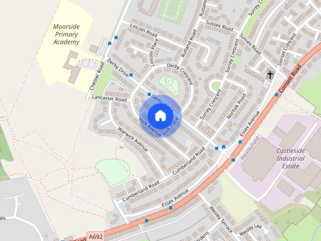 York Avenue, Consett, Durham, DH8