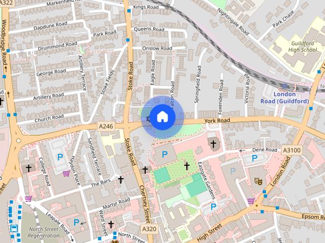 York Road, Surrey, GU1