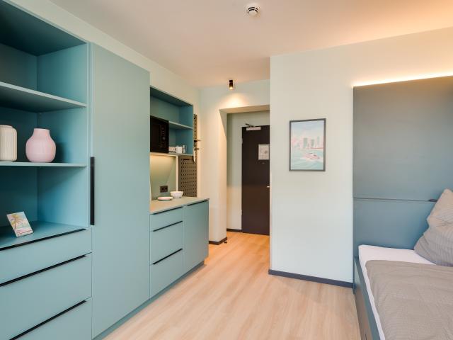 Your apartment in a long term hotel with a vintage style typ Beach, 16 19 sqm