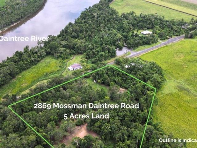 YOUR DREAM HOME AWAITS: ELEVATED, FLOOD FREE 5 ACRES IN DAINTREE