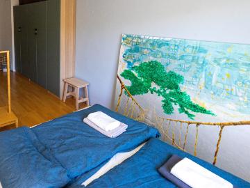 Your Home near the City Center with public transportation directly in front of the door