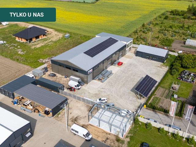 Do sprzedania nowoczesny obiekt produkcyjno biurowy 1308 m² w Łysomicach