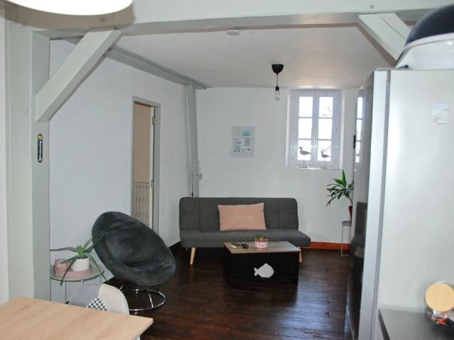 Yport: station balneaire appartement en duplex a 2 pas a pied d