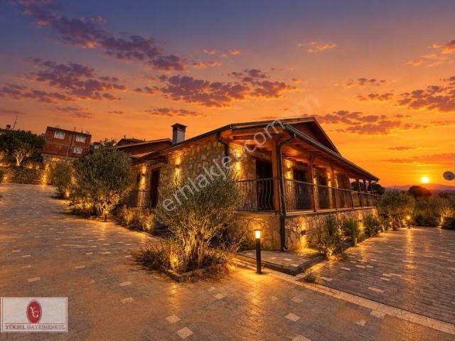 Yüksel'den Doğal Taş, Ahşap Ve Şöminenin Buluştuğu Eşsiz Villa ツ