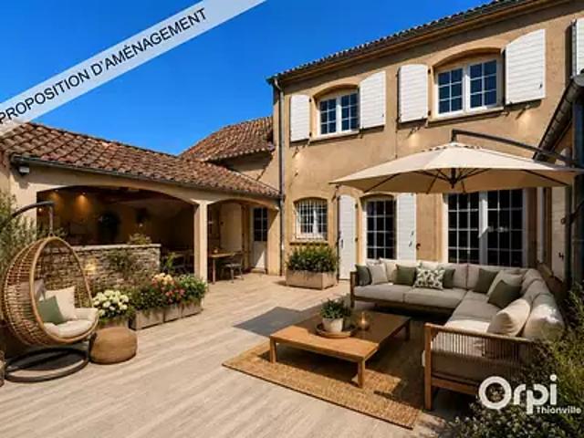 Yutz 57970 Achat / Vente maison 7 pièces t7 jardin terrasse