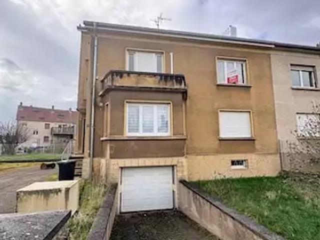 Yutz 57970 Achat / Vente appartement 3 pièces t3 jardin cave