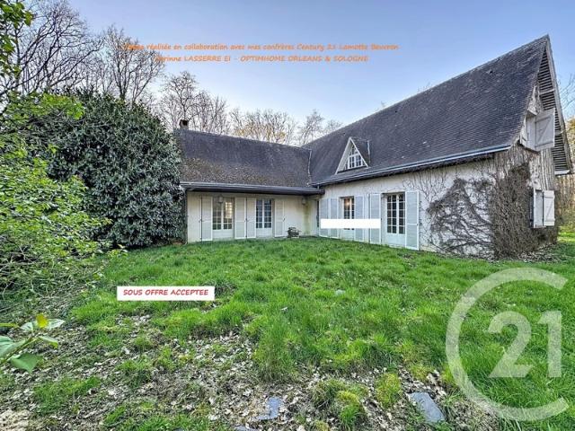 YVOY LE MARON, propriété d'agrément à rénover sur plus de 3 hectares boisés
