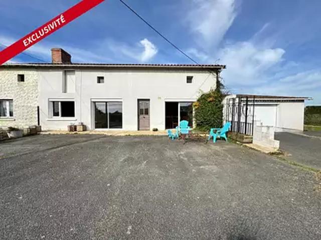 Yzernay 49360 Achat / Vente maison 5 pièces t5 terrasse