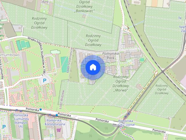 Z ogródkiem 2 pokojowe mieszkanie Pomorska Park ul Telefoniczna CKD