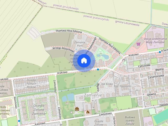 Zamienie Park | 3 Pokoje | 60 M2 | Wykończone |