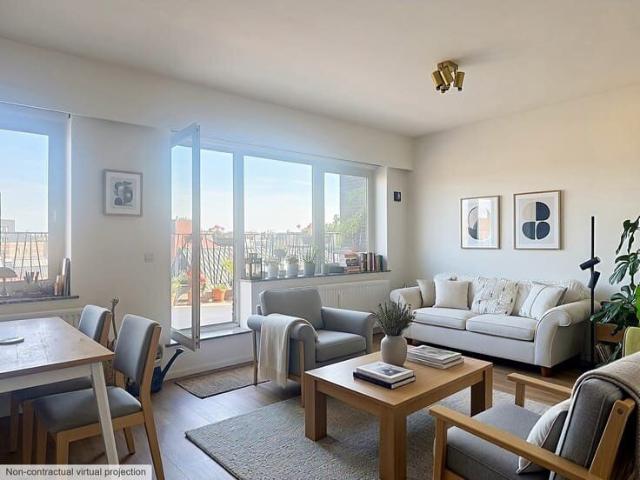 ZADA IMMO. EU AREA 2BDR PENTHOUSE TERRACE CORPORATE LEASE OK