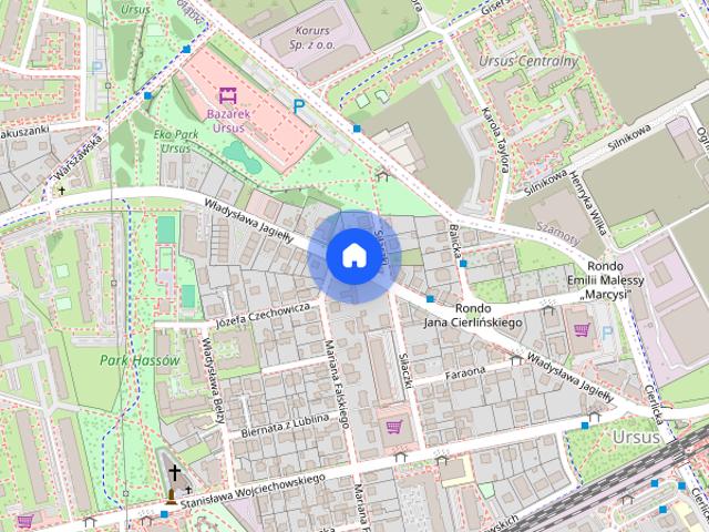 Zadbana kawalerka 30 m² przy parku – Warszawa Ursus
