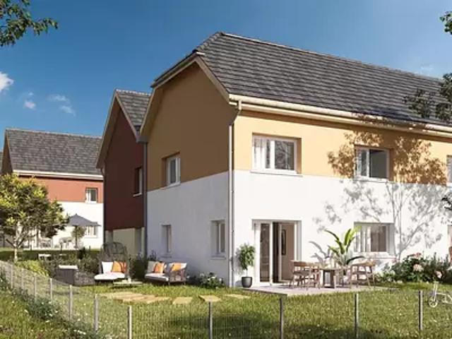 Zaessingue 68130 Achat / Vente appartement 4 pièces t4 au dernier étage