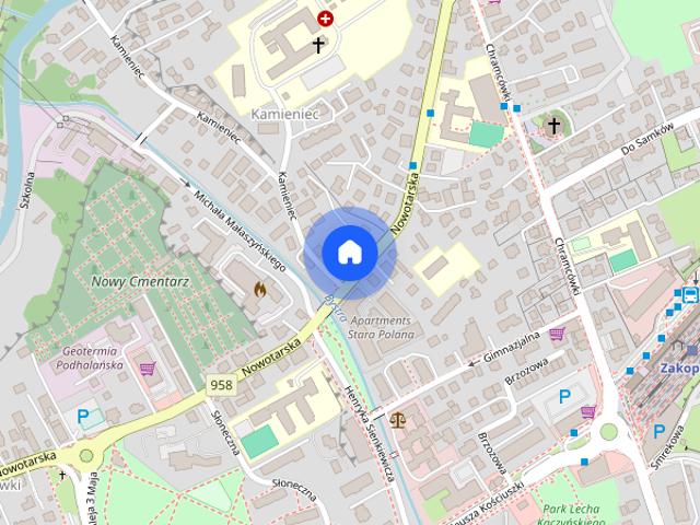Zakopane, Centrum/os. Łukaszówki, mieszkanie, do wynajęcia, 1 pokój