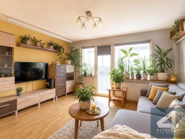 Zapraszam do 3 pokojowego mieszkania 62 m² z balkonem i widokiem na Łódź