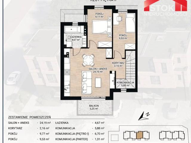 Zapraszam do 3 pokojowego apartamentu 64 m² na Mickiewicza