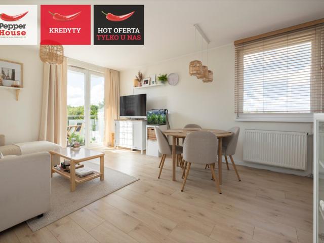 Zapraszam do obejrzenia 41 m² mieszkania z balkonem i miejscem garażowym